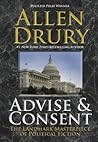 Advise and Consent Book cover for Advise and Consent