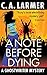 A Note Before Dying (Ghostwriter Mystery #6)