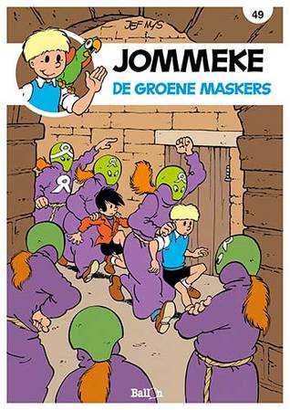 De groene maskers (Jommeke, #49)