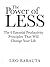 The Power of Less by Leo Babauta