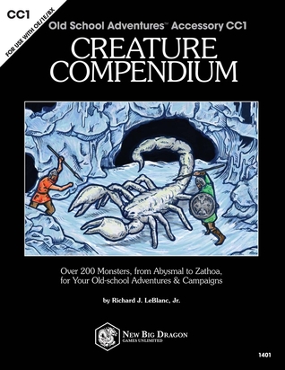 Creature Compendium (Old School Adventures Accessory CC1)