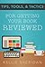 Tips, Tools & Tactics For Getting Your Book Reviewed