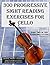 300 Progressive Sight Reading Exercises for Cello Large Print Version: Part Two of Two, Exercises 151-300