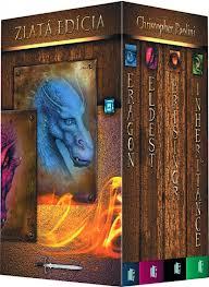 Odkaz Dračích jazdcov - komplet 4 knihy, Eragon, Eldest, Brisingr, Inheritance (The Inheritance Cycle #1-4)