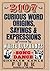 2107 Curious Word Origins, ...