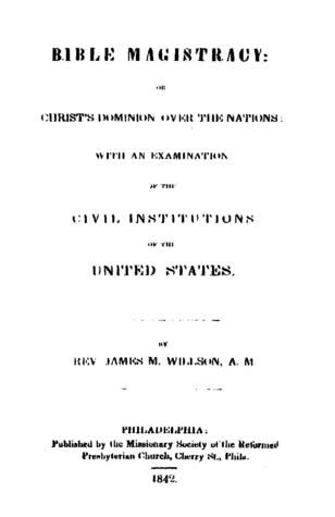Bible Magistracy