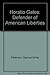 Horatio Gates; Defender Of American Liberties