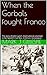 When the Gorbals fought Franco: The story of John Lynch, International volunteer in the Spanish Civil War, Irishman, Glaswegian.