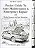 Pocket Guide to Auto Maintenance & Emergency Repair by Ron Cordes