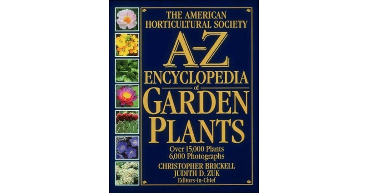 Libro Rhs A-z Plantas Libro: Enciclopedia RHS A-Z De Plantas De Jardín Por Christopher Brickell - Guía Completa De Horticultura EBook Reader