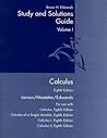 Calculus: Student Study And Solutions Guide: 1