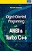 Object-Oriented Programming with ANSI and Turbo C++