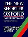 The New Shorter Oxford English Dictionary (2 Vol. Set; Thumb Indexed Edition) The New Shorter Oxford English Dictionary (2 Vol. Set; Thumb Indexed Edition)