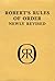 Robert's Rules of Order