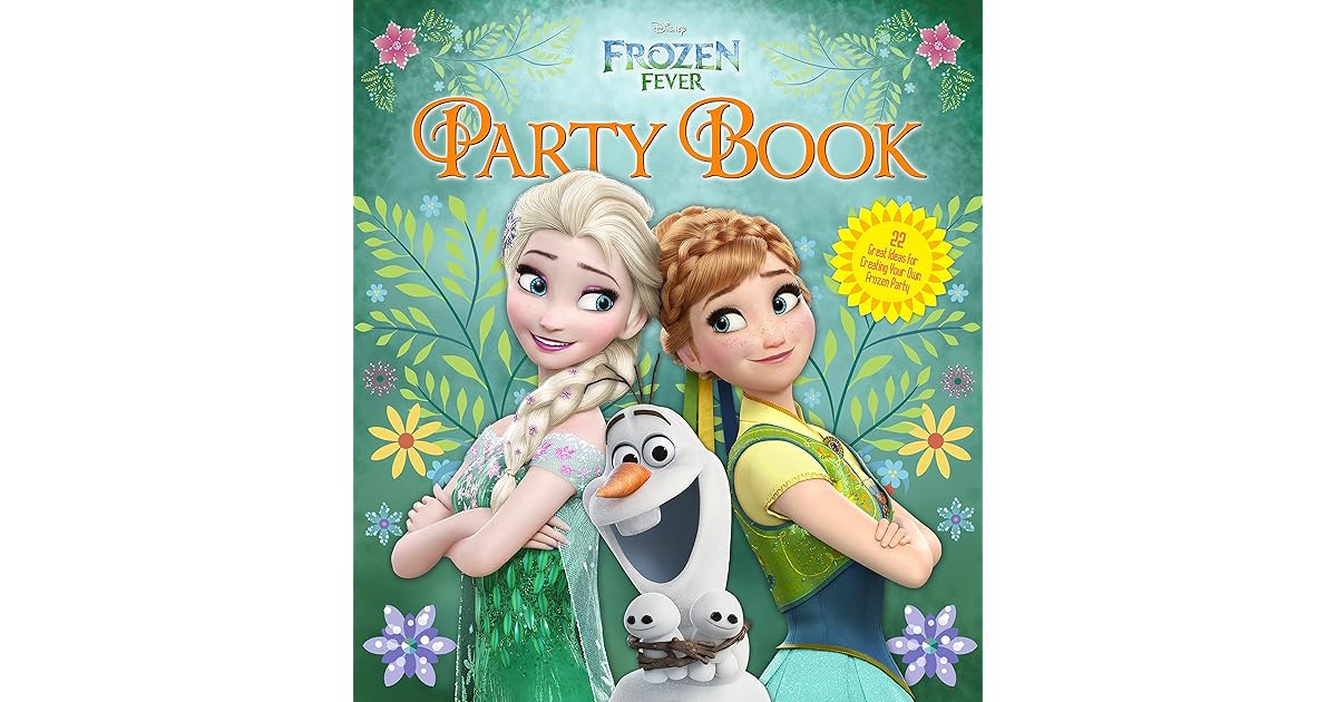 Book giveaway for Disney Frozen Fever Birthday Book by Walt Disney