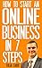 How to Start an Online Busi...
