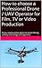 How to choose a Professional Drone / UAV Operator for Film, TV or Video Production: All you need to know about the drone filming industry technology and regulation.
