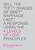 Will the "Fifty Shades of Grey" Marriage Last? A Response Using the 4 Levels of Love Principles