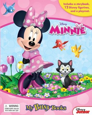 Disney Junior Minnie My Busy Books - Storybook, 10 figurines, playmat (Hardcover)