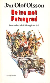 Omslag för De tre mot Petrograd