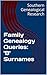Family Genealogy Queries: '...