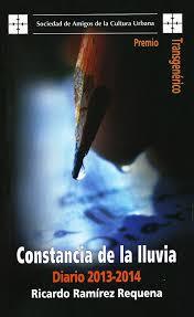 Constancia de la lluvia: Diario 2013-2014