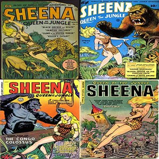 Sheena. Issues 2, 3, 8 and 9. Queen of the jungle. Includes Black Orchid of death, vampire vultures, the congo colossus, lair of the leopard goddess and ... Digital Comic Compilations Action and Adv (Kindle Edition)