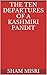 The Ten Departures of A Kashmiri Pandit by Sham Misri