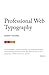 Professional Web Typography