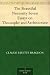 The Beautiful Necessity Seven Essays on Theosophy and Architecture