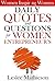 WOMEN INSPIRING WOMEN:Daily Quotes & Questions for Women Entrepreneurs: Quotes & Questions to Inspire and Motivate Women Entrepreneurs.