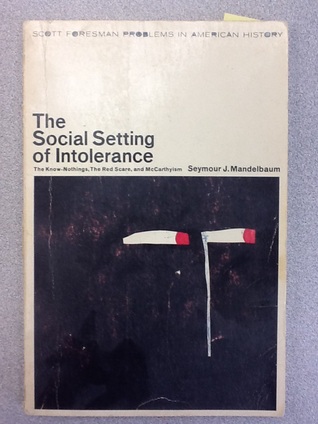 The Social Setting of Intolerance