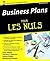 Business Plans Pour les Nuls (French Edition)