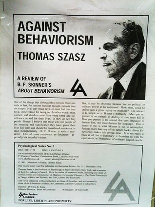 Against Behaviorism: A Review of B.F. Skinner's 'About Behaviorism' (Psychological Notes #5)