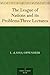 The League of Nations and its Problems Three Lectures