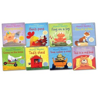 Usborne Phonics Readers 8 Book Box Set (Paperback)