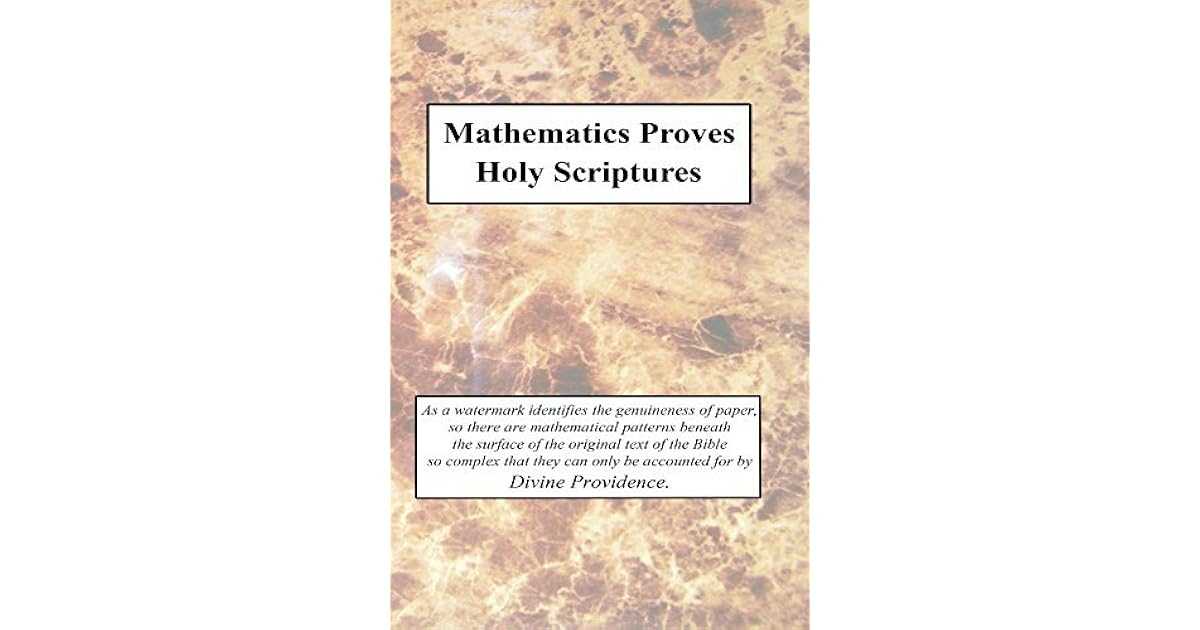 Mathematics Proves Holy Scriptures by Ivan Panin