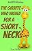 Books For Kids: The Giraffe Who Wished for a Short Neck: Bedtime Stories For Kids Ages 3-8 (Kids Books - Bedtime Stories For Kids - Children's Books - Free Stories)