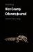 Rice County Odonata Journal...