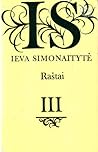 Raštai. III tomas Raštai. III tomas