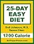 25-Day Easy Diet - 1200 Cal...