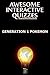 Awesome Interactive Quizzes: Generation 1 Pokemon
