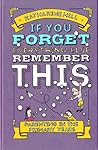 If you forget eve...