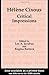 Hélène Cixous: Critical Imp...