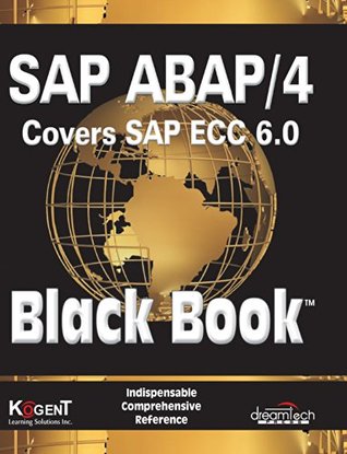 Sap Abap/4, Covers Sap Ecc 6.0, Black Book: 2009 Ed (Paperback)