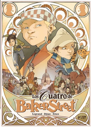 Portada de Los Cuatro de Baker Street, de Jean-Blaise Djian