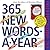 365 New Words-a-Year 2016 Calendar