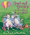 Goat and Donkey in Strawberry Glasses by Simon Puttock