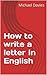 How to Write a Letter in English