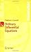 Ordinary Differential Equations (Universitext)